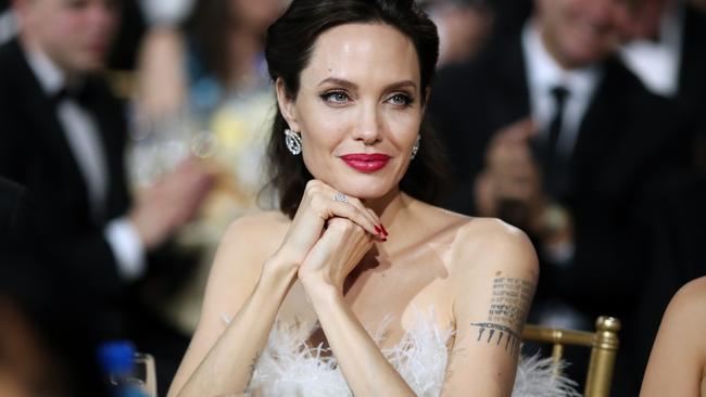 Angelina Jolie and her daughter created the collection with famous jeweller Robert Procop. Picture: Christopher Polk/Getty Images