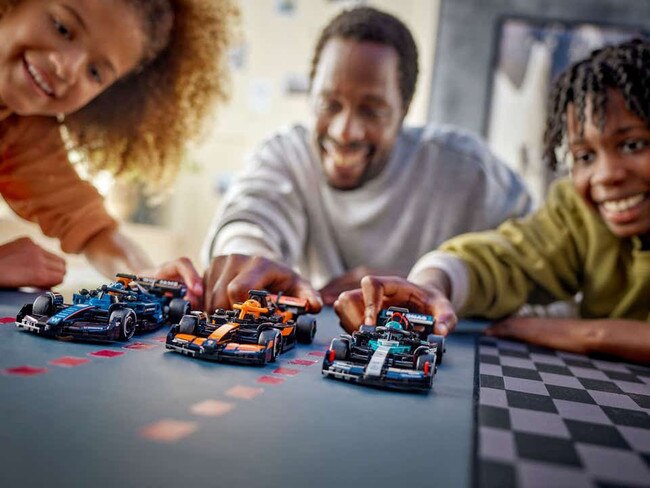 The product will connect more fans of LEGO building with the world of Formula 1, bringing together two passionate global fanbases. Picture: Supplied