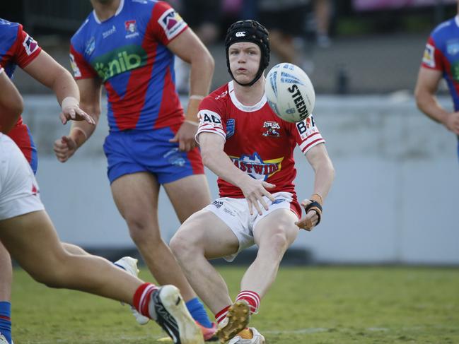 KadeReedPicture: Warren Gannon Photography. NSWRL Junior Reps finals week one, SG Ball Cup. Newcastle Knights vs Illawarra Steelers at Leichhardt Oval, 13 April 2024