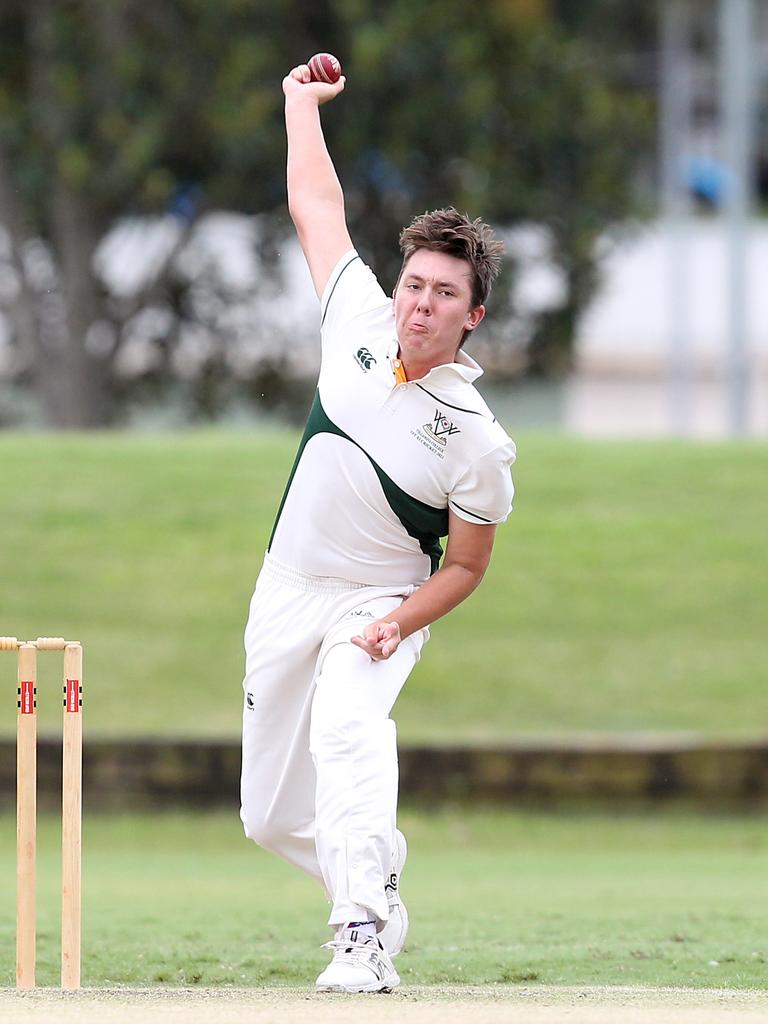 Ben Fingland bowled very well. Picture Richard Gosling