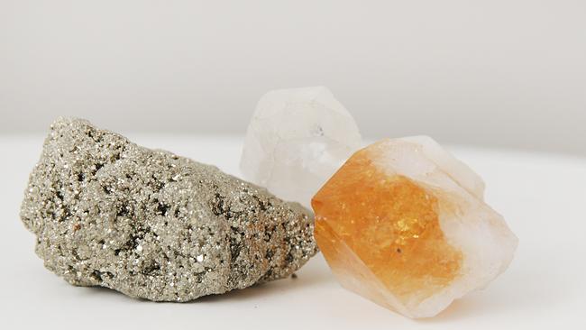 Crystals: Mum taught me about energy, and especially in this industry with all types of different people, I use them to protect myself. I always have them in my bag and mum put them in my car. I was unpacking boxes recently and one fell out of the box. Thanks mum.