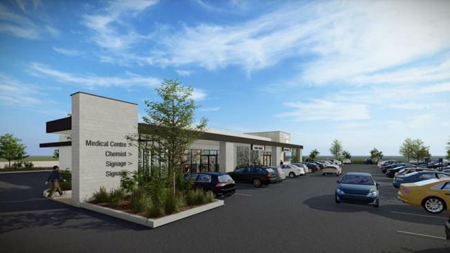 First looks of the proposed medical centre. CREDIT: The Buchan Group Australia Pty Ltd