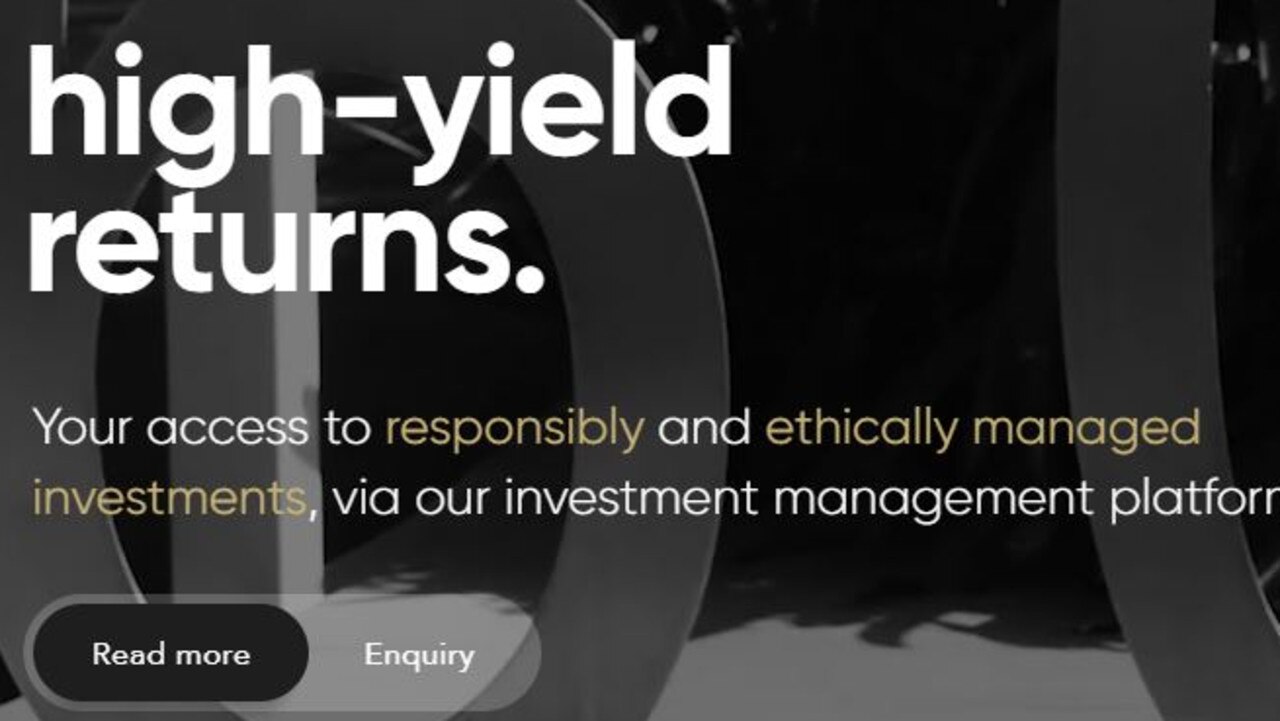 The homepage of the REMI Capital website. Picture: REMI Capital