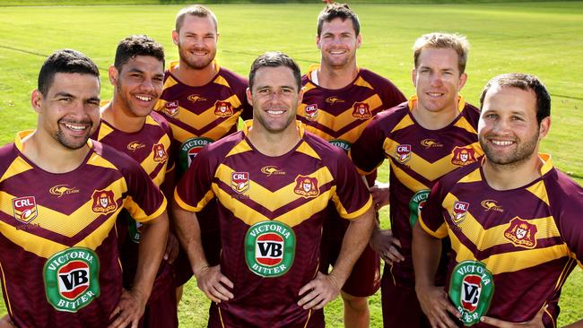 NSW Country's Northern Rivers products (from left) Cody Walker, Brian Kelly, Cheyse Blair, Michael Gordon, Anthony Don, Mitch Aubusson and Tyrone Roberts. Picture: Gregg Porteous