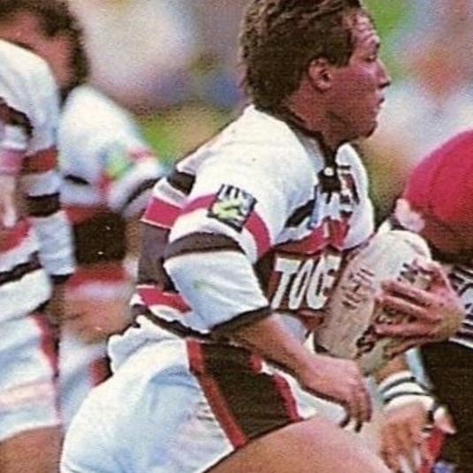 In the 80s Steve Jackson played with the NRL Canberra Raiders, starting out in rugby league at just five years old.