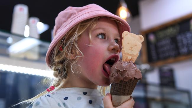 There’s no need to stop eating ice cream to avoid getting coronavirus. Picture: Penny Stephens