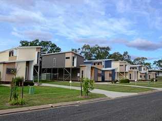 STAND OFF: There are perfectly good homes for workers, but mining company QCoal could be forced to build a camp and the deserted streets and empty houses of Glenden would remain.