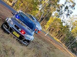 BUSTED: A Grafton man was arrested by Traffic and Highway Patrol officers on deployment to the region after failing to stop for police. Picture: NSW Police