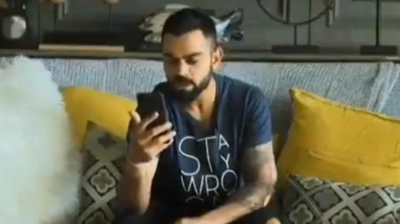 Virat Kohli responds to a fan on twitter.