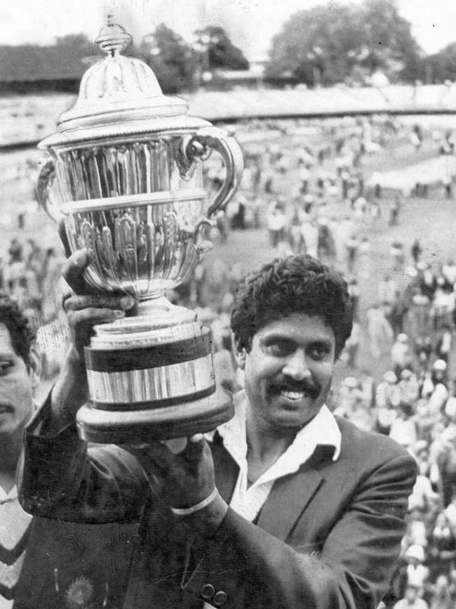 World Cup winning captain Kapil Dev.