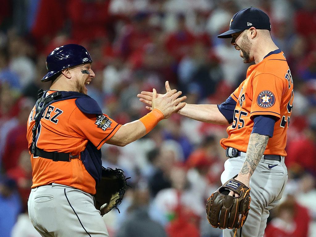 World Series: Astros pitchers no-hitter victory over Phillies in Game Four
