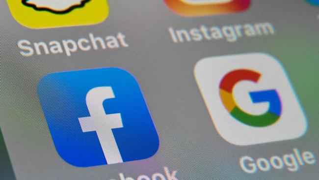 Facebook and Google will need to pay news publishers to use their content, possibly via a pay-per-click scheme or payments based on the cost of producing news. Picture: AFP.