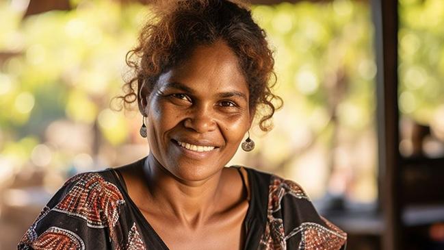 A Yarrabah Woman generated by AI