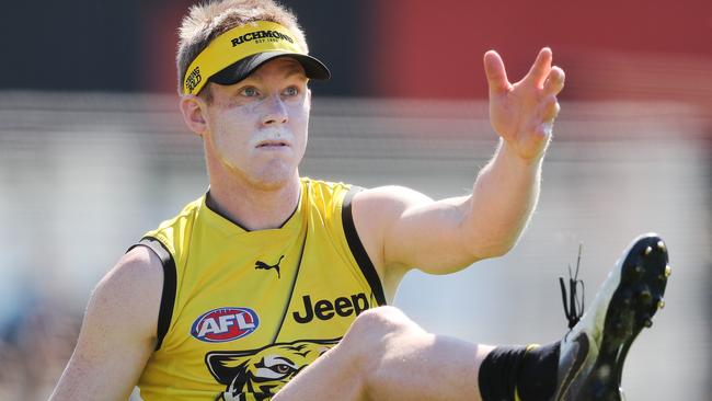 Richmond’s five-goal Grand Final hero Jack Riewoldt. Picture: Michael Klein.