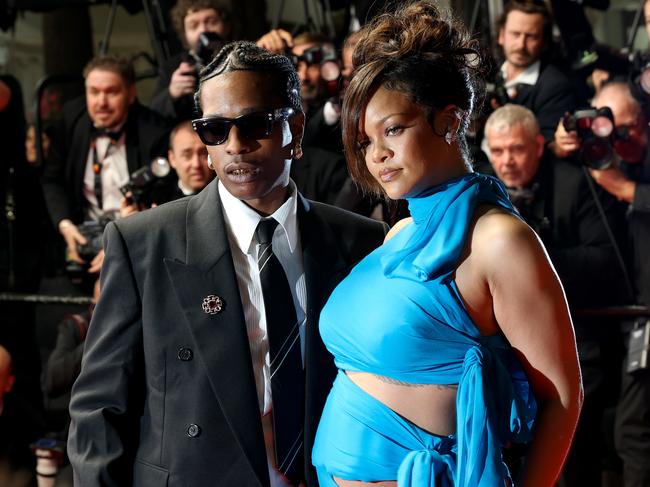 Rihanna recently attended the Cannes Film Festival with partner A$AP Rocky on May 19. Picture: Tristan Fewings/Getty Images