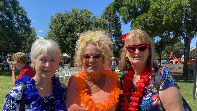 June Porter, Kate Fitzgerald, and Sharon Strong from Sydney.