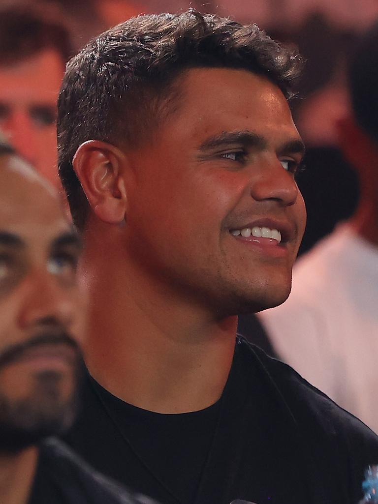 Rabbitohs fullback Latrell Mitchell made the trip from Taree. Picture: Mark Kolbe/Getty Images