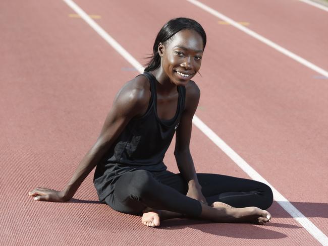 400m runner Bendere Oboya won NewsLocal’s overall Local Sports Star award for 2017. Picture: David Swift