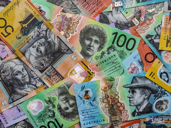 AUSTRALIA - NewsWire Photos - General view editorial generic stock photo image of Australian cash money currency. Picture: NewsWire / Nicholas Eagar