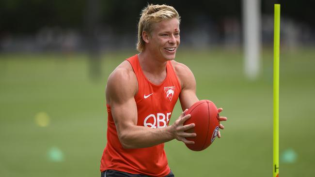 Isaac Heeney is hoping to return against Collingwood.