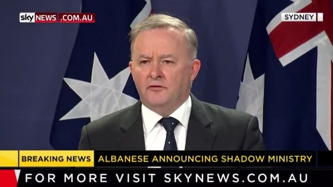 Anthony Albanese Announces New Labor Frontbench Team Au — Australias Leading News Site 2212