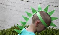 How to make a paper dinosaur hat