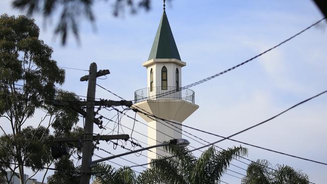 Lakemba Mosque in Sydney’s southwest. Picture: Christian Gilles