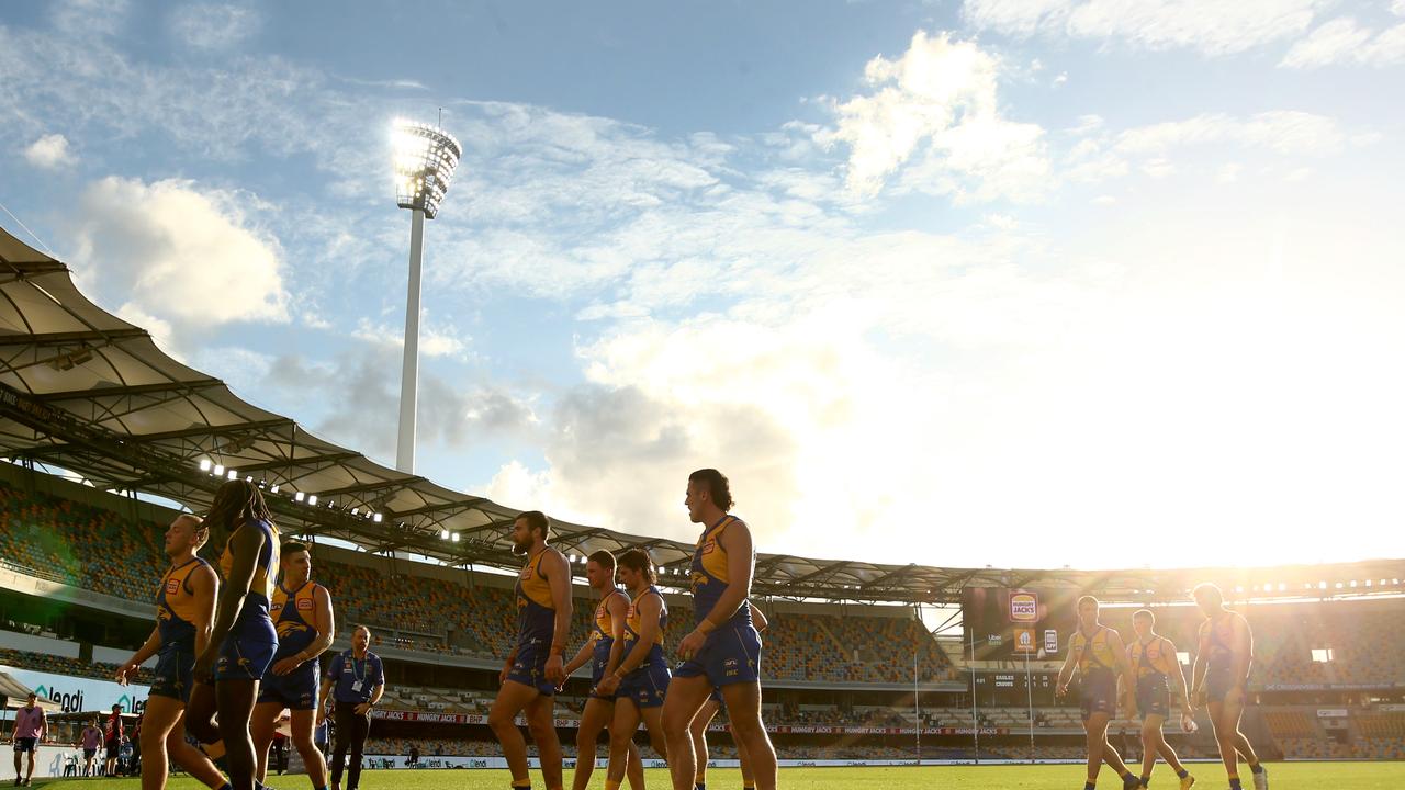 The Gabba is in contention to host the grand final. Picture: Jono Searle/AFL Photos/via Getty Images