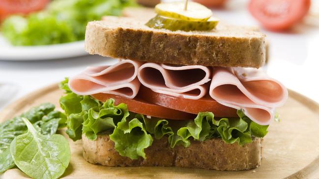 The humble ham sandwich is getting a bad rap from the Cancer Council.