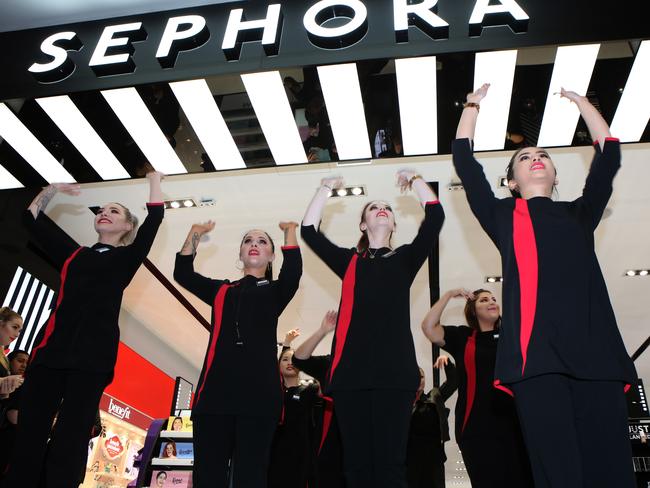 Pictures from the opening of the new Sephora store at Macarthur Square.