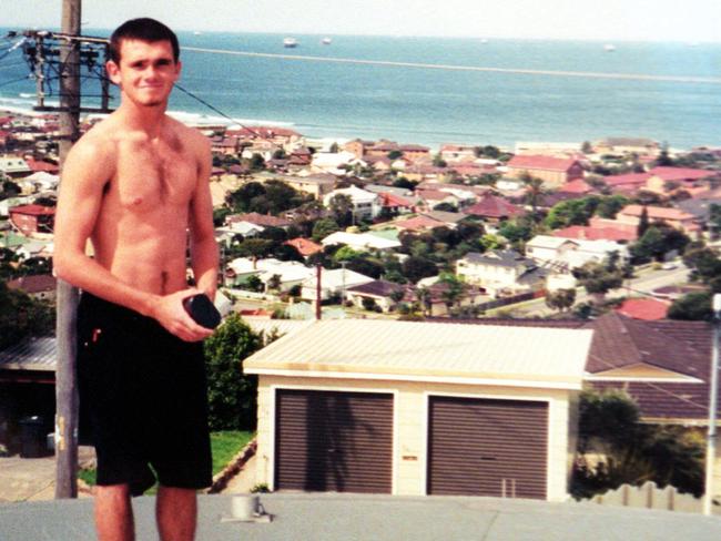 Copy picture of murder victim Steven Milligan 19. He originally went missing from Oxenford.