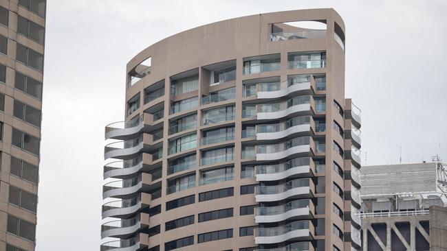 Building plans by Alan Joyce and Shane Lloyd have upset at least one neighbour in the high-rise apartment. Picture: Christian Gilles