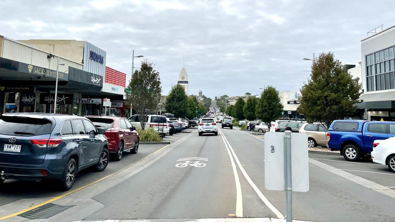 Regional cities and towns, such as Warrnambool (pictured), have seen the government’s annual regional development spending drop from $1billion to $250m.