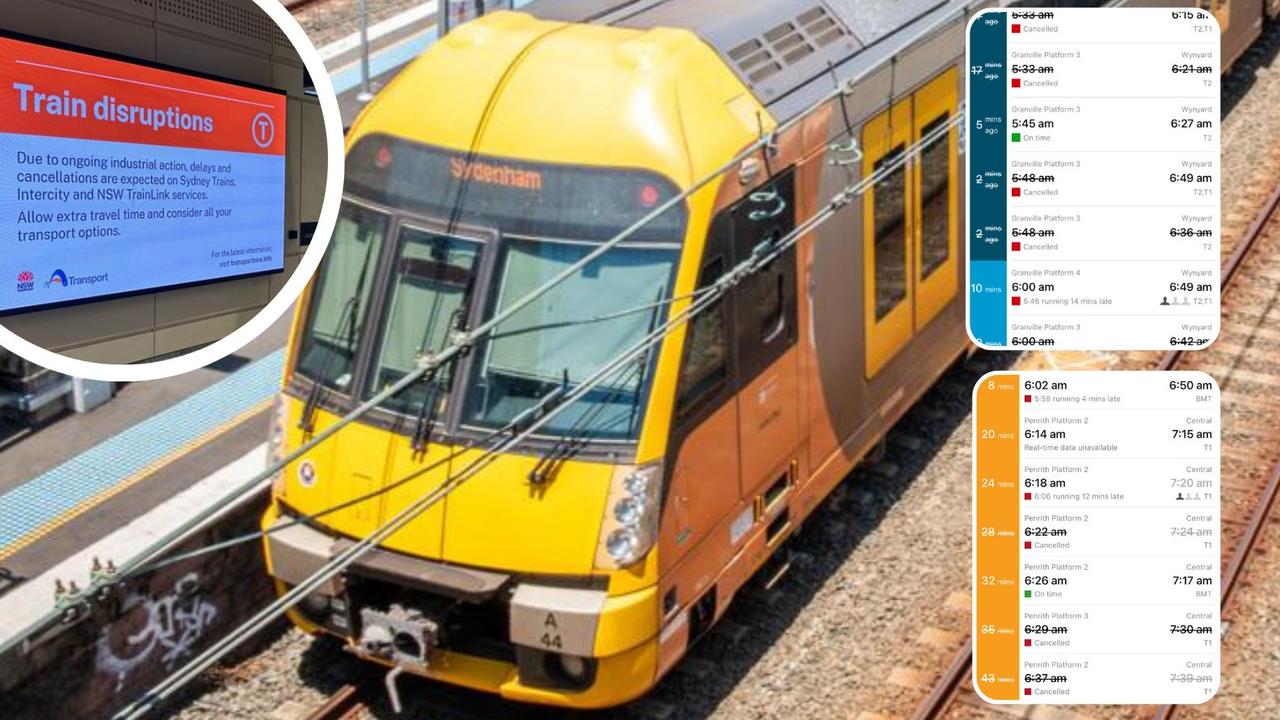 Rail chaos: Sydney set for go-slow as union action begins