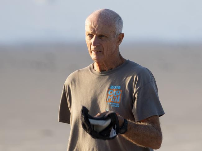 13-03-2024 - Jon Winfield pictured at Sharpes Beach at Skennars Head. Picture: Liam Mendes / The Australian