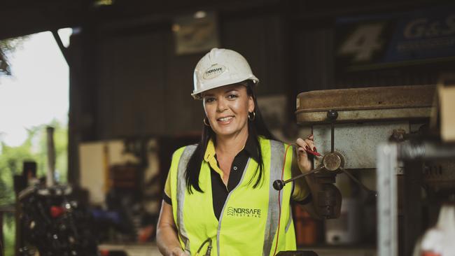 Women in Building Award winner Heidi Jonsson from Norsafe. Photo: Dylan Nicholson