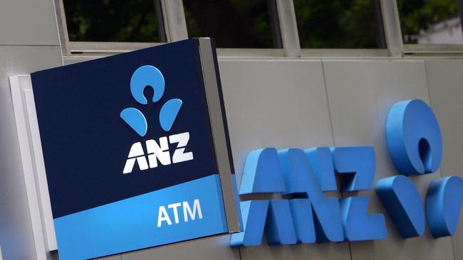 25/10/2010 BUSINESS: The Australia & New Zealand Banking Group Ltd. (ANZ) logo is displayed on a bank branch in Sydney, Australia, on Monday, Oct. 25, 2010. Three of Australia's four largest banks are set to post second-half profits that match or exceed earnings before the global financial crisis as bad debts ease in an economy benefiting from the biggest mining boom in a century. Photographer: Sergio Dionisio/Bloomberg