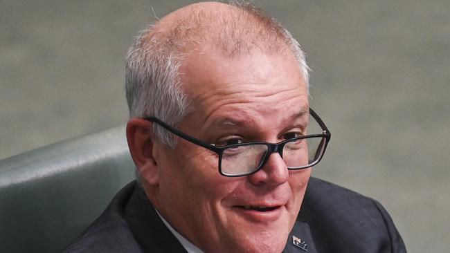 CANBERRA, AUSTRALIA, NewsWire Photos. JUNE 1, 2023: Scott Morrison during Question Time at Parliament House in Canberra. Picture: NCA NewsWire / Martin Ollman