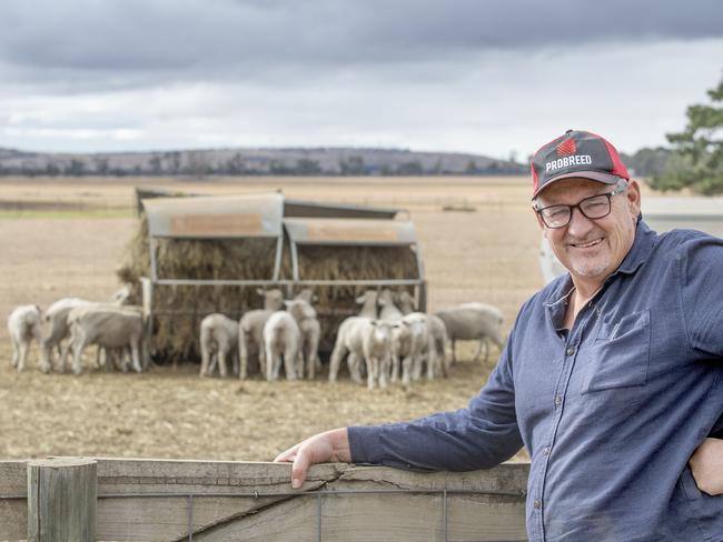 FOCUS: Murnong Farming -  Martin ClarkMurnong Farming at Inverleigh.PICTURED: Murnong Farming owner Martin Clark in the feedlot.Picture: Zoe Phillips