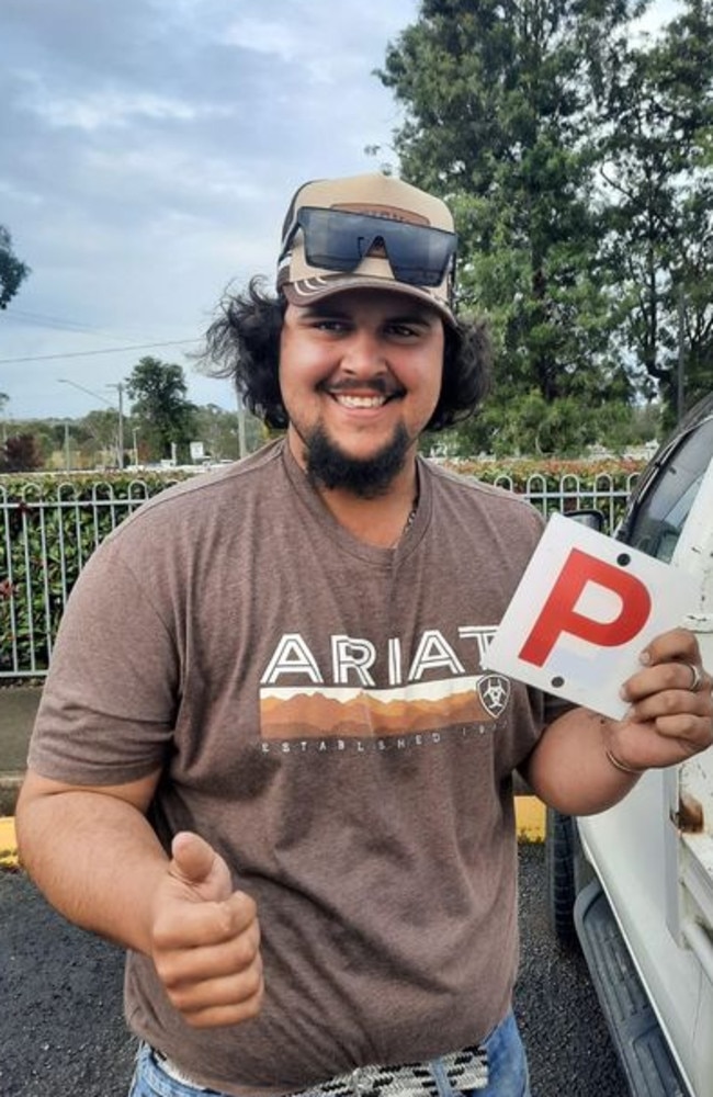 A young man is 'kicking goals every day' in recovery following a horror accident at Killarney on June 21. (Photo: Steven Gabriel/ Facebook)