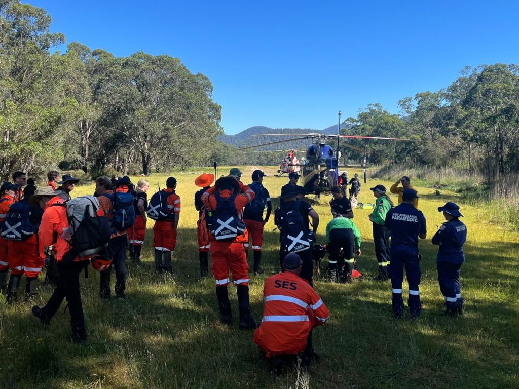 Rescuers remained hopeful during the search. Picture: NSW Police