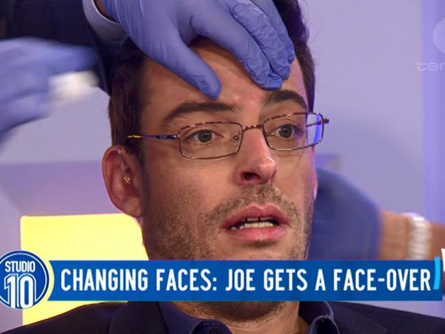 Joe Hildebrand. Botox virgin.