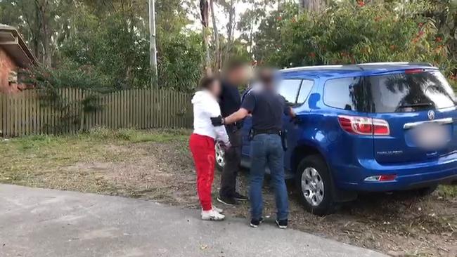 Three women have been arrested over links to the alleged theft of $100,000 from superannuation accounts, following raids by the Australian Federal Police.