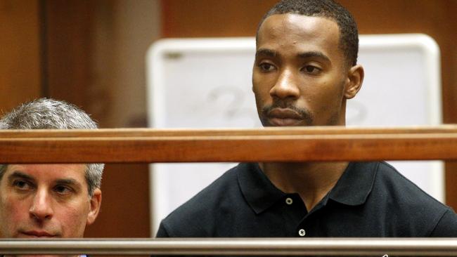 Former NBA guard Javaris Crittenton appears in court over a murder charge.