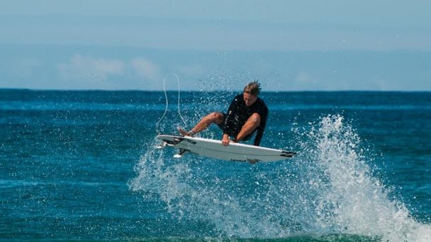 Teenager Micah Margieson in action at the event.