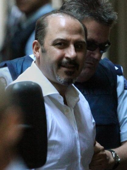 Tony Mokbel arriving at the Supreme Court in 2011.