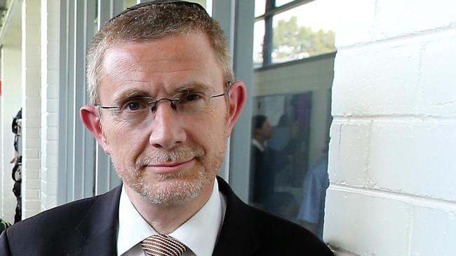 Mount Scopus College principal Rabbi James Kennard. Picture: Stuart McEvoy