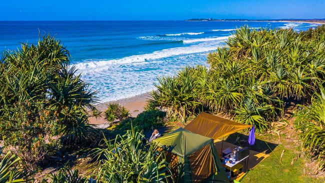 Yuraygir National Park has 15,000 bookings for the summer. Picture: J Robertson