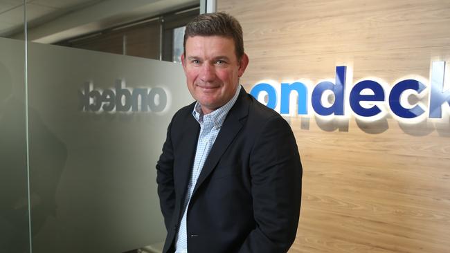 Ondeck CEO Cameron Poolman. Picture: Britta Campion / The Australian