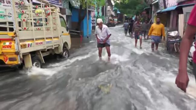 Deadly floods hit southern India ahead of cyclone | news.com.au ...